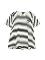 Vero Moda Koszulka w kolorze kremowym rozmiar: M. Brązowe bluzki damskie Vero Moda, m, bez wzorów, z bawełny, bez kołnierzyka, bez ramiączek. Za 66.00 zł.