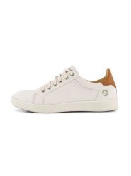 TRAVELIN' Skórzane sneakersy "Metz" w kolorze kremowym rozmiar: 39. Brązowe obuwie sportowe damskie Travelin', z nubiku, bez zapięcia. Za 346.99 zł.