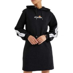 Bluza turystyczna sukienka damska Ellesse Siccus Dress. Czarne bluzy damskie Ellesse, s, bez wzorów, z bawełny, bez kaptura. W wyprzedaży za 199.55 zł.