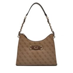 Torebka Guess. Brązowe torebki klasyczne damskie Guess, bez dodatków. Za 369.99 zł.