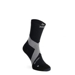 Skarpety rowerowe X-Socks Bike Expert Crew - black/charcoal. Czarne skarpetki damskie X Socks, bez wzorów. Za 125.99 zł.