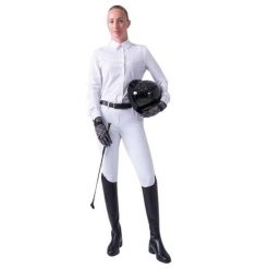 Damskie legginsy zawodnicze z pełną przyczepnością PS of Sweden Katja. Białe legginsy damskie PS OF SWEDEN, bez wzorów. Za 658.50 zł.