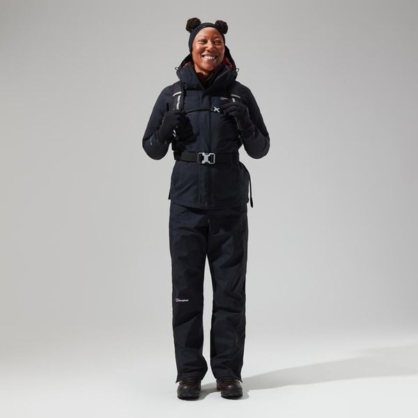 Kurtka z membraną damska Berghaus Hillwalker InterActive Shell. Czarne kurtki damskie Berghaus, m, bez wzorów, z gore-texu, z kapturem. Za 448.00 zł.