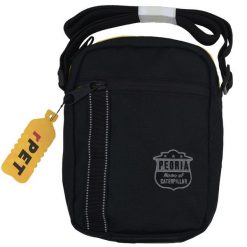 Saszetka na ramię Caterpillar Peoria City Bag pojemność 2,5 L. Czarne nerki i saszetki damskie Caterpillar, bez wzorów. Za 89.99 zł.