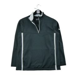 Second life - Nike Golf bluza damska - Jak nowy. Czarne bluzy damskie Nike, l, bez wzorów, z materiału, bez kaptura. Za 106.46 zł.