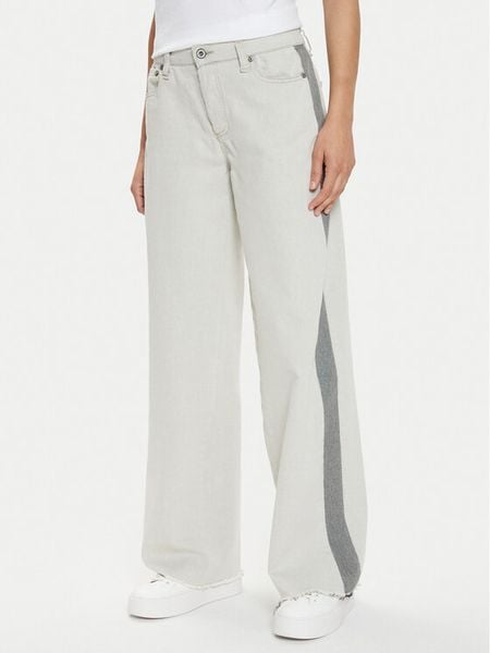 Please Jeansy P2ZBCJ8CA6 Beżowy Relaxed Fit. Brązowe jeansy damskie Please. Za 219.99 zł.