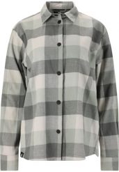 Koszula damska Whistler Riglet. Fioletowe koszule damskie WHISTLER, bez wzorów, z bawełny, klasyczne, bez kołnierzyka, bez ramiączek. Za 167.50 zł.