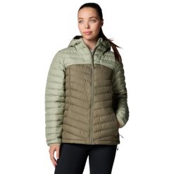 Kurtka sportowa damska Columbia Westridge Hooded Down Jacket. Zielone kurtki sportowe damskie Columbia, s, bez wzorów, z poliesteru, bez kaptura. Za 529.99 zł.