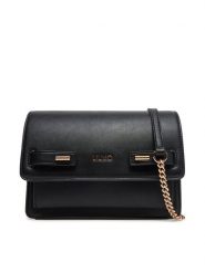 Liu Jo Torebka M Crossbody AA5080 E0003 Czarny. Czarne torebki wieczorowe damskie Liu Jo, bez wzorów, ze skóry, bez dodatków. Za 349.99 zł.