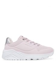 Skechers Sneakersy Uno Lite 310384L/PKSL Różowy. Czerwone buty sportowe dziewczęce Skechers, bez wzorów, ze skóry, bez zapięcia. Za 149.99 zł.
