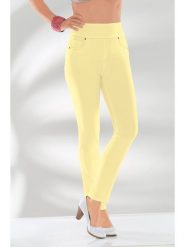 WITT WEIDEN Jegginsy w kolorze żółtym rozmiar: 21. Żółte jeansy damskie WITT WEIDEN, bez wzorów, z materiału, z podwyższonym stanem. Za 43.99 zł.