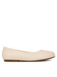 Clarks Baleriny Livia Lily 26186640 Écru. Balerinki damskie Clarks, bez wzorów, ze skóry. Za 389.99 zł.