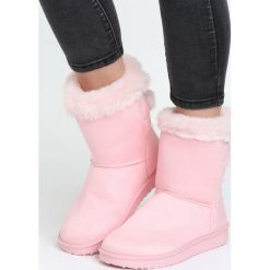 Różowe Śniegowce Cold Valley. Czerwone śniegowce damskie Born2be, z materiału. Za 99.99 zł.