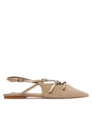 Steve Madden Sandały Cianna SM11003709 Brązowy. Brązowe sandały damskie Steve Madden, bez wzorów, ze skóry, bez obcasa, na płaskiej podeszwie, bez zapięcia. Za 359.99 zł.