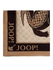 JOOP! Chusta Abby 30048968 Beżowy. Brązowe chusty damskie Joop!, bez wzorów, z bawełny. Za 339.99 zł.