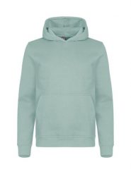 Clique Miami Hoody Junior bluza z kapturem z mieszanki bawełny – Sage Green. Zielone bluzy damskie CLIQUE, bez wzorów, z bawełny, z kapturem. Za 153.95 zł.