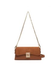 Valentino Torebka Evissa VBS9J009CAM Brązowy. Brązowe torebki wieczorowe damskie Valentino, bez wzorów, ze skóry, bez dodatków. Za 289.99 zł.