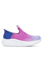 Skechers Sneakersy Ultra Flex 3.0-Color Boost 303828L/NVPR Granatowy. Niebieskie buty sportowe dziewczęce Skechers, z materiału, bez zapięcia. Za 159.99 zł.