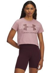 Under Armour Koszulka sportowa w kolorze jasnoróżowym rozmiar: M. Różowe koszulki sportowe damskie Under Armour, m, bez wzorów, z materiału, bez ramiączek, outdoorowe. Za 79.21 zł.