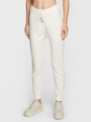 Liu Jo Sport Spodnie dzianinowe TF2106 MA63M Écru Regular Fit. Spodnie materiałowe damskie Liu Jo Sport, bez wzorów, z dzianiny. Za 739.99 zł.