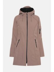 Ilse Jacobsen Kurtka przeciwdeszczowa w kolorze beżowym rozmiar: 42. Brązowe kurtki sportowe damskie Ilse Jacobsen, bez wzorów, bez kaptura. Za 362.45 zł.