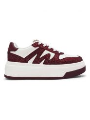Steve Madden Sneakersy w kolorze biało-czerwonym rozmiar: 40. Białe obuwie sportowe damskie Steve Madden, bez zapięcia. Za 223.46 zł.