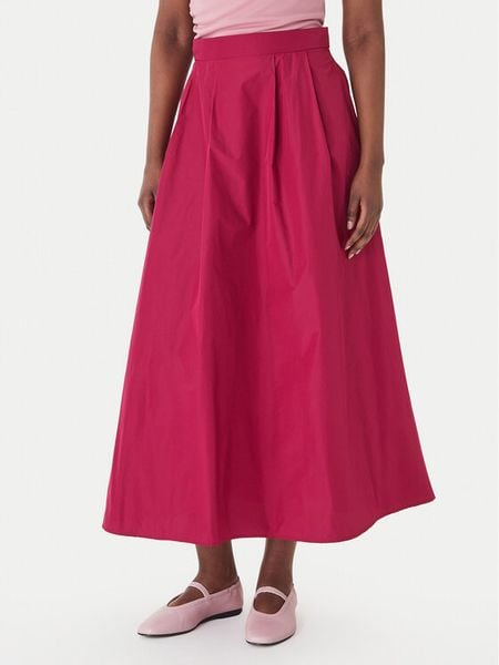 Marella Spódnica trapezowa Emme by Marella Eburnea 2615101032 Różowy Regular Fit. Czerwone spódnice damskie Marella, bez wzorów, z syntetyku. Za 298.99 zł.