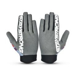 Rękawiczki rowerowe Stay Strong Icon Line. Niebieskie rękawiczki damskie STAY STRONG, bez wzorów. Za 135.50 zł.