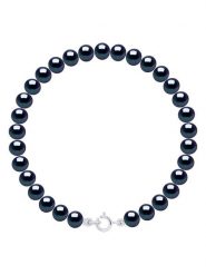 ATELIERS SAINT GERMAIN Bransoletka perłowa w kolorze tahiti rozmiar: onesize. Czarne bransoletki damskie ATELIERS SAINT GERMAIN, srebrne. Za 217.99 zł.