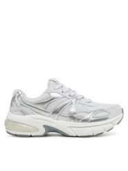 Skechers Sneakersy Shadow - Stellar 90 177357/GRY Szary. Szare obuwie sportowe damskie Skechers, ze skóry, bez zapięcia. Za 229.99 zł.