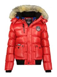 Canadian Peak Kurtka pikowana "Bugseak" w kolorze czerwonym rozmiar: XXL. Czerwone kurtki damskie Canadian Peak, xxl, bez wzorów, bez kaptura. Za 330.20 zł.