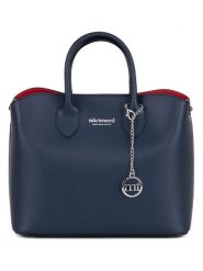 Mia Tomazzi Skórzana torebka "Aspromonte" w kolorze granatowym - 32 x 26 x 16 cm rozmiar: onesize. Niebieskie torebki klasyczne damskie Mia Tomazzi, z materiału, przez ramię, bez dodatków. Za 404.99 zł.