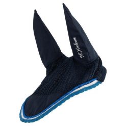 Krótka czapka dla konia BR Equitation Xcellence. Niebieskie czapki damskie BR, bez wzorów. Za 159.00 zł.