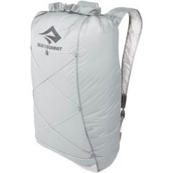 Lekki plecak turystyczny Sea To Summit Ultra-Sil® Dry Day Pack. Szare plecaki SEA TO SUMMIT, bez wzorów. Za 224.99 zł.
