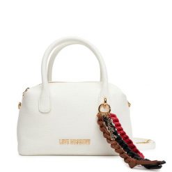 Torebka LOVE MOSCHINO. Białe torebki klasyczne damskie Love Moschino, bez dodatków. Za 679.99 zł.
