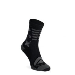 Skarpety rowerowe X-Socks Gravel Perform Merino Crew. Czerwone skarpetki damskie X Socks, bez wzorów. Za 102.99 zł.