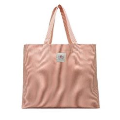 Torebka DeeZee. Czerwone shopper bag DeeZee, bez wzorów, bez dodatków. Za 79.99 zł.