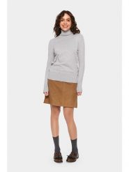 SAINT TROPEZ Golf "Mila" w kolorze szarym rozmiar: XS. Szare golfy damskie Saint Tropez, xs, bez wzorów, bez ramiączek. Za 104.99 zł.