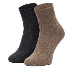 Skarpety długie Nine West. Brązowe skarpetki damskie Nine West, bez wzorów. Za 39.99 zł.