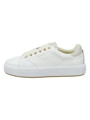 GANT Footwear Skórzane sneakersy "Avino" w kolorze białym rozmiar: 40. Białe obuwie sportowe damskie GANT Footwear, bez zapięcia. Za 339.37 zł.
