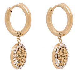 Kolczyki Guess. Żółte kolczyki damskie Guess, złote. Za 249.99 zł.
