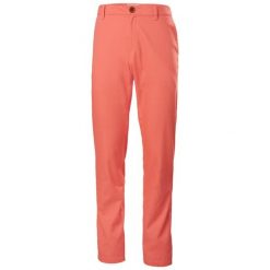 Damskie spodnie o regularnym kroju Helly Hansen Dock chinos. Czerwone spodnie dresowe damskie Helly Hansen, bez wzorów. Za 468.00 zł.