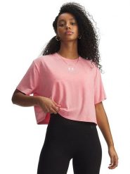 Under Armour Koszulka w kolorze jasnoróżowym rozmiar: L. Różowe bluzki damskie Under Armour, l, bez wzorów, bez kołnierzyka, bez ramiączek. Za 104.95 zł.