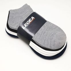 Skarpety techniczne treningowe Ghost - 5 par wielokolorowe. Białe obuwie sportowe damskie LEGEA, z elastanu, bez zapięcia, na fitness i siłownię. Za 22.00 zł.