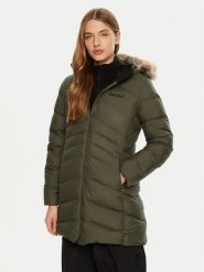 Marmot Płaszcz zimowy Montreal M15838 Zielony Regular Fit. Zielone kurtki damskie Marmot, na zimę, m, bez wzorów, z syntetyku, bez kaptura. Za 1,679.00 zł.