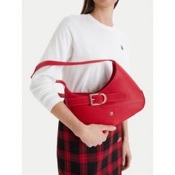 Torebka Beverly Hills Polo Club. Czerwone torebki klasyczne damskie Beverly Hills Polo Club, bez dodatków. Za 219.99 zł.