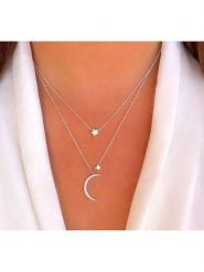 Eclat d'Argent Srebrny naszyjnik z elementami ozdobnymi - dł. 39 cm rozmiar: onesize. Szare naszyjniki damskie Eclat d'Argent, z cyrkonią, srebrne. Za 130.99 zł.