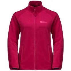 Sztruksowa Kurtka Damska. Fioletowe kurtki damskie Jack Wolfskin, l, bez wzorów, z materiału, z kapturem. Za 729.99 zł.