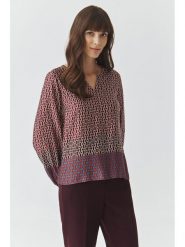 TATUUM Bluzka "Gaya" w kolorze fioletowo-czerwonym rozmiar: 36. Czerwone bluzki damskie TATUUM, bez wzorów, z wiskozy, bez kołnierzyka, bez ramiączek. Za 108.74 zł.