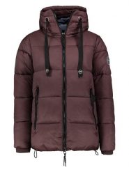 Fresh Made Kurtka pikowana w kolorze bordowym rozmiar: M. Czerwone kurtki damskie Fresh Made, m, bez wzorów, bez kaptura. Za 208.33 zł.